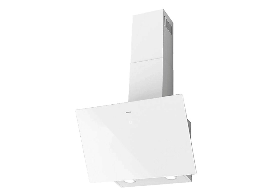 Mepamsa Campana decorativa – Mepamsa Cuadro 90, 2 Velocidades, 580 m³/h, Filtro de aluminio, 90 cm, Cristal Blanco