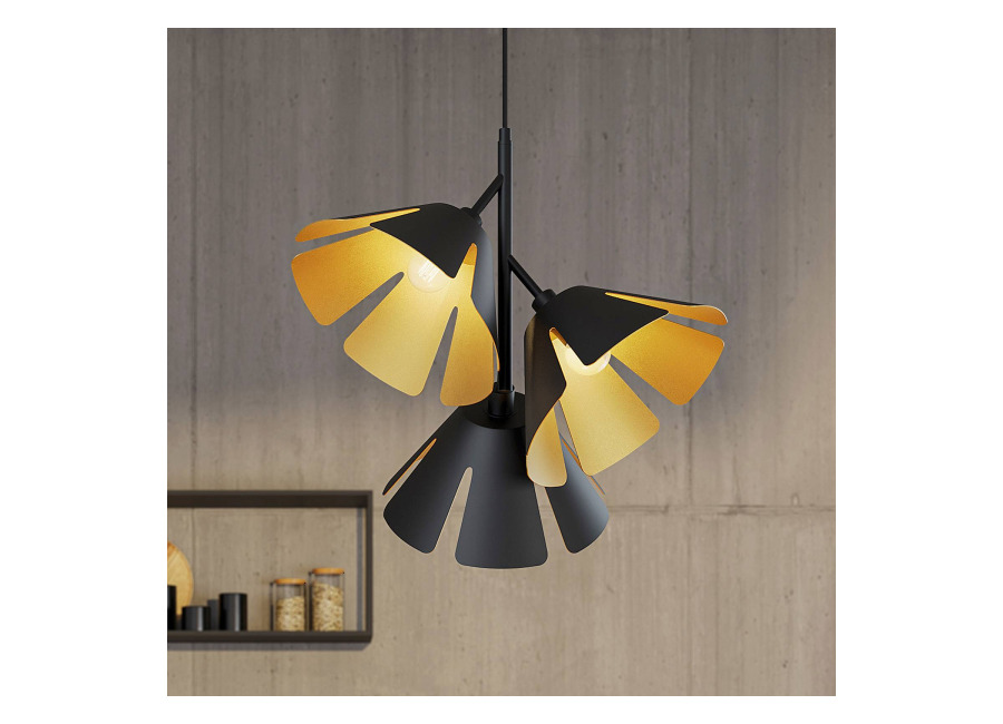 Lucande Jemmily lámpara colgante, 3 luce