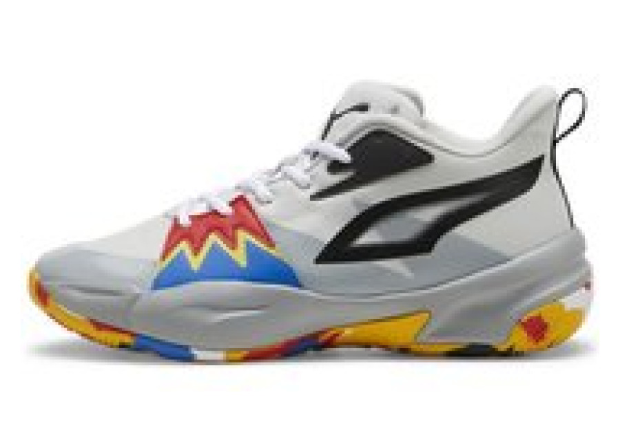 Puma Zapatillas de baloncesto Puma Genetics Glacial Gri