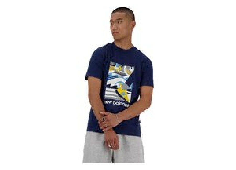 New Balance Camiseta New Balance Sport Essentials Triathlon Hombre Azu