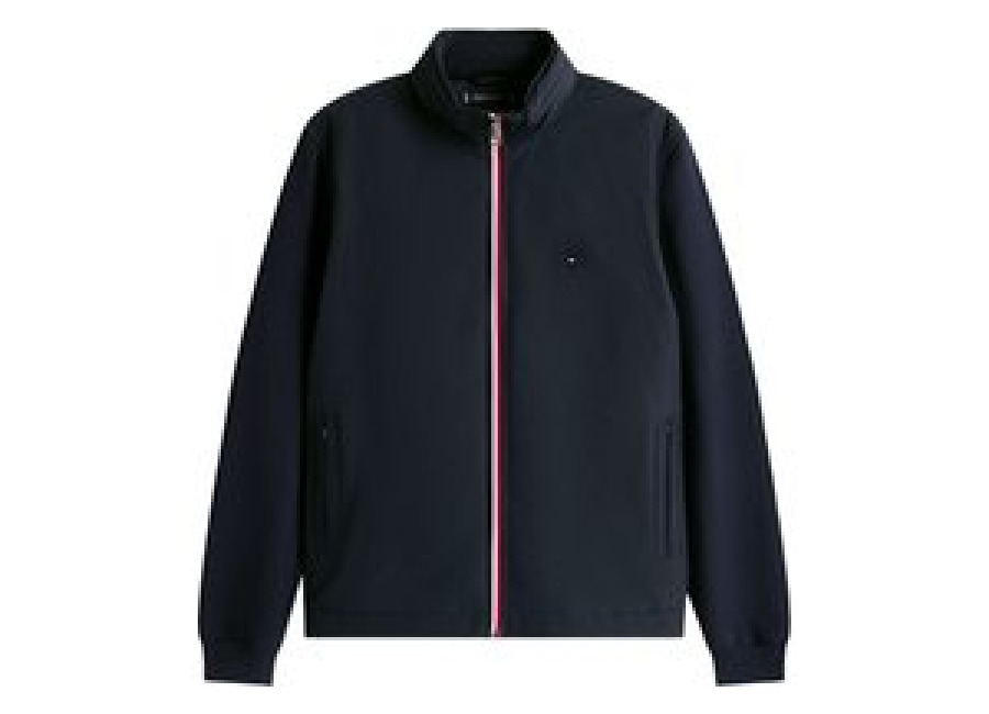 Tommy Hilfiger Signature Zip-Thru Harrington Jacket – Navy