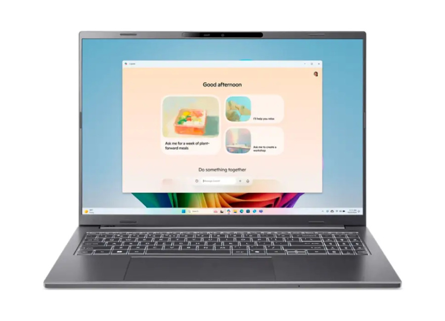Acer Aspire 16 AI, A16-61M, Portátil Clásico, 16″, AMD Ryzen 7, 16 GB RAM, 512 GB SSD, AMD Radeon Graphic
