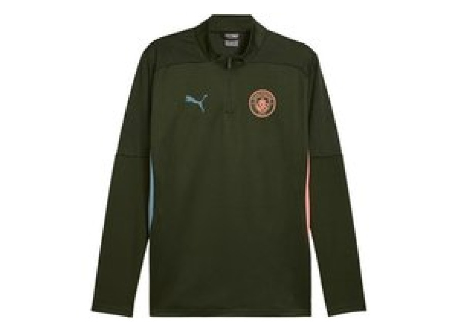 Puma Sudadera Puma Manchester City Hombre Verde