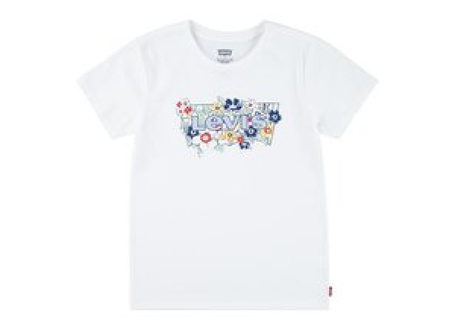 Levis Camiseta Levi’s Lvg Ss Batwing Fill Niña Blanco Brillante