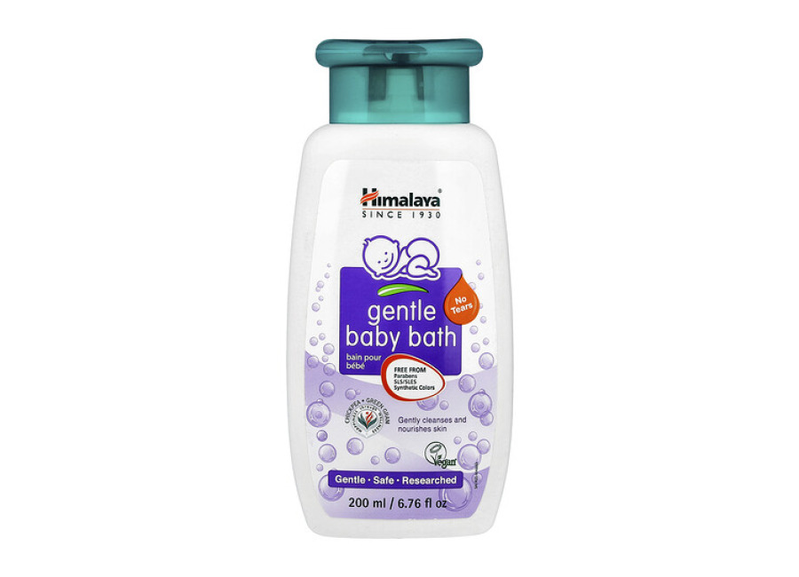 Himalaya Baño suave para bebés, Garbanzo y garbanzo verde, 200 ml (6,76 oz. líq.)
