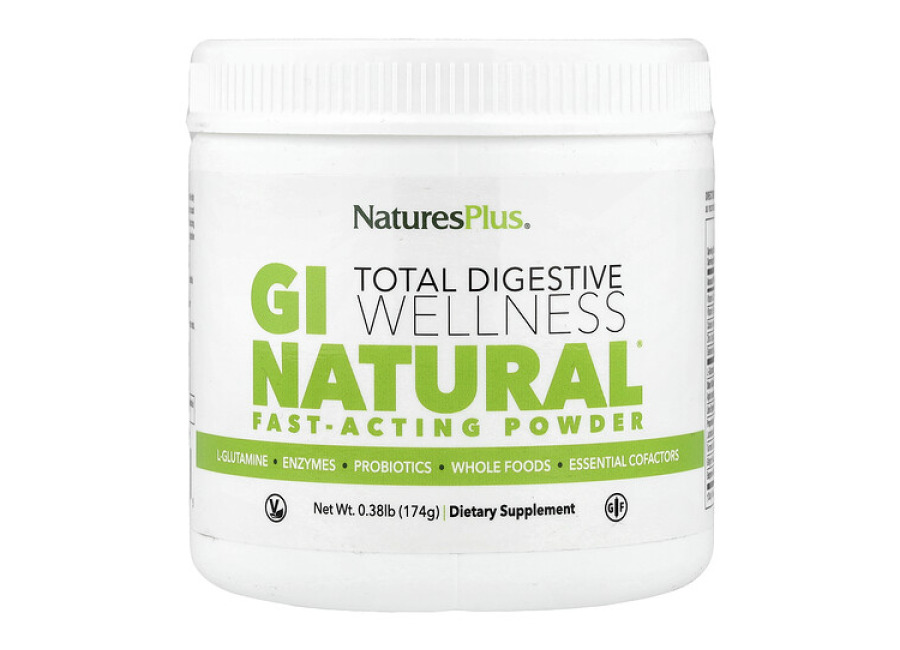 NaturesPlus GI Natural®, Suplemento en polvo de acción rápida, 174 g (0,38 lb)