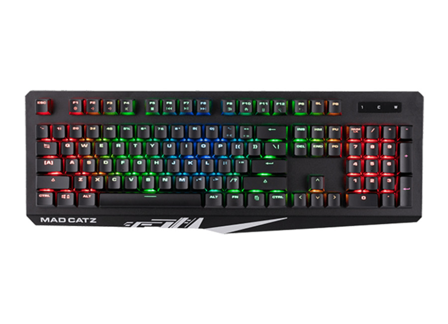 Mad Catz Teclado Gaming Mecánico S.T.R.I.K.E. 4 – Layout U