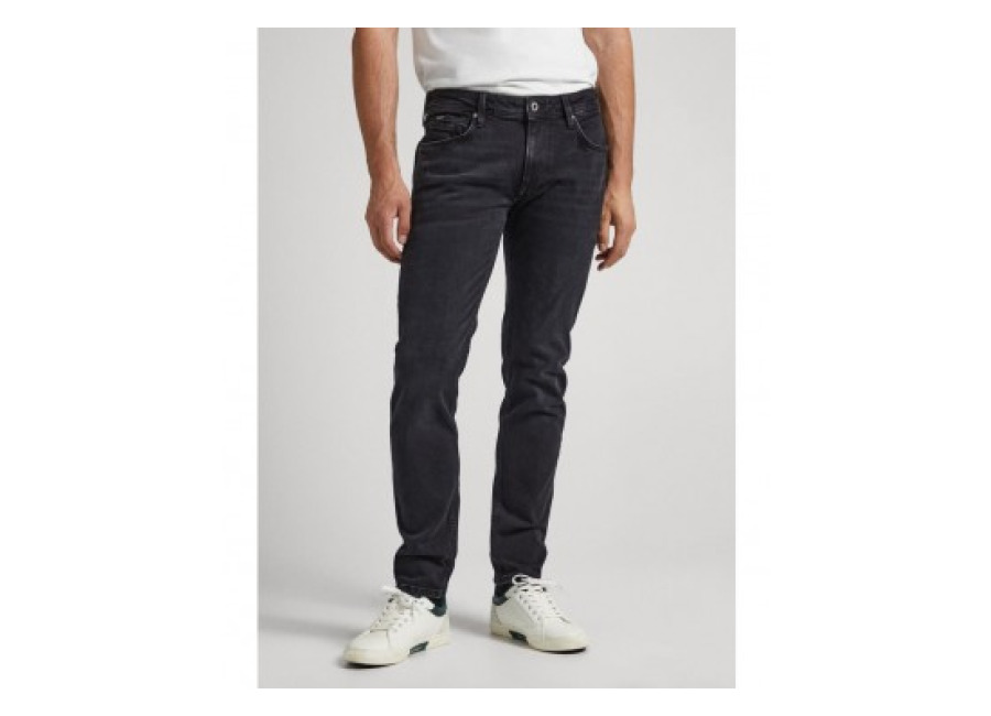Pepe Jeans para hombre. Jeans Hatch Regular negro (31/32), Casual, Algodón, Denim, Sostenible