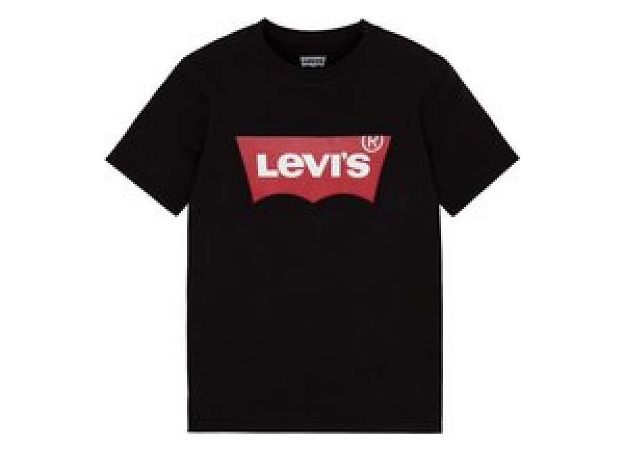 Levis Camiseta Levi’s Batwing Manga corta Boy Negra
