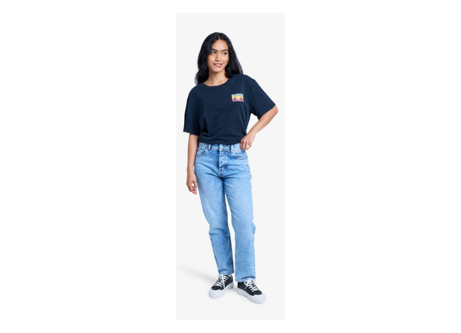 Roxy Patti Straight Beau – Vaquero de corte recto Azul mujer