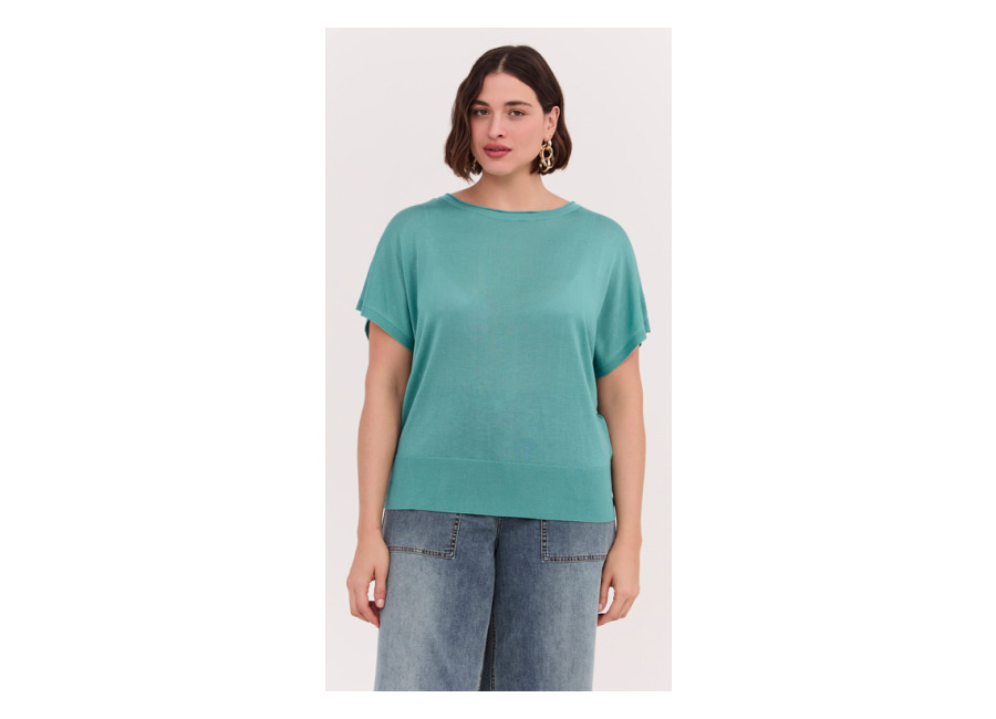 Fiorella Rubino Camiseta de Tencel de corte suave