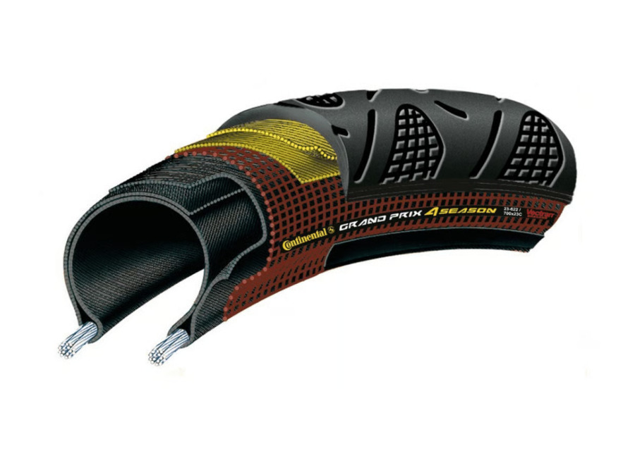 Continental Cubierta plegable Continental – GP 4 Season 700×23-28-32C mm, Tipo mm 700×23