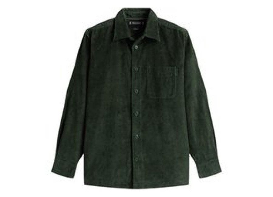 Tommy Hilfiger Relaxed Corduroy Overshirt – Green