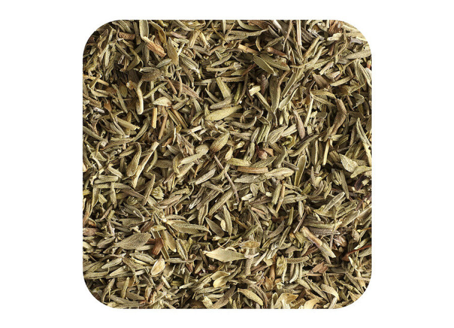 Starwest Botanicals Hoja de tomillo orgánico en caja, 453,6 g (1 lb)