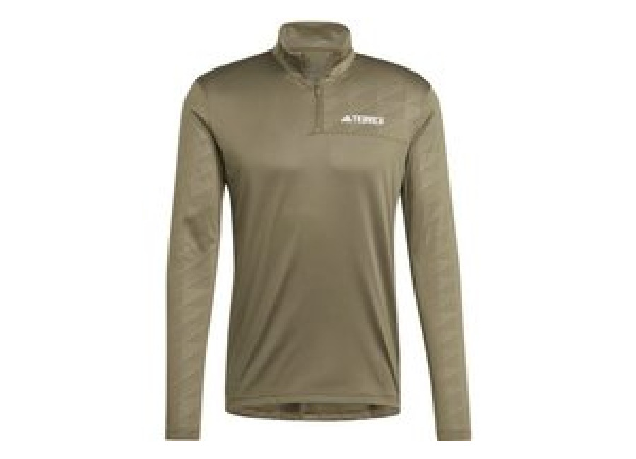 Adidas Sudadera de Senderismo adidas Mt Half Zi Ls Hombre