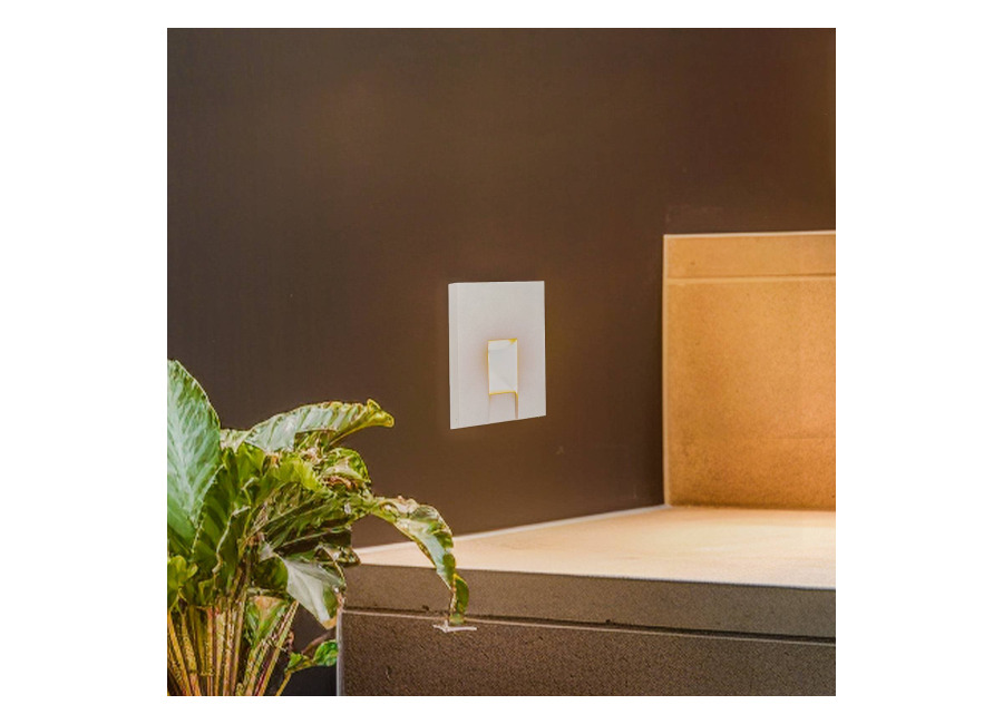 Brumberg Wall Kit68 hacia atrás angular blanco