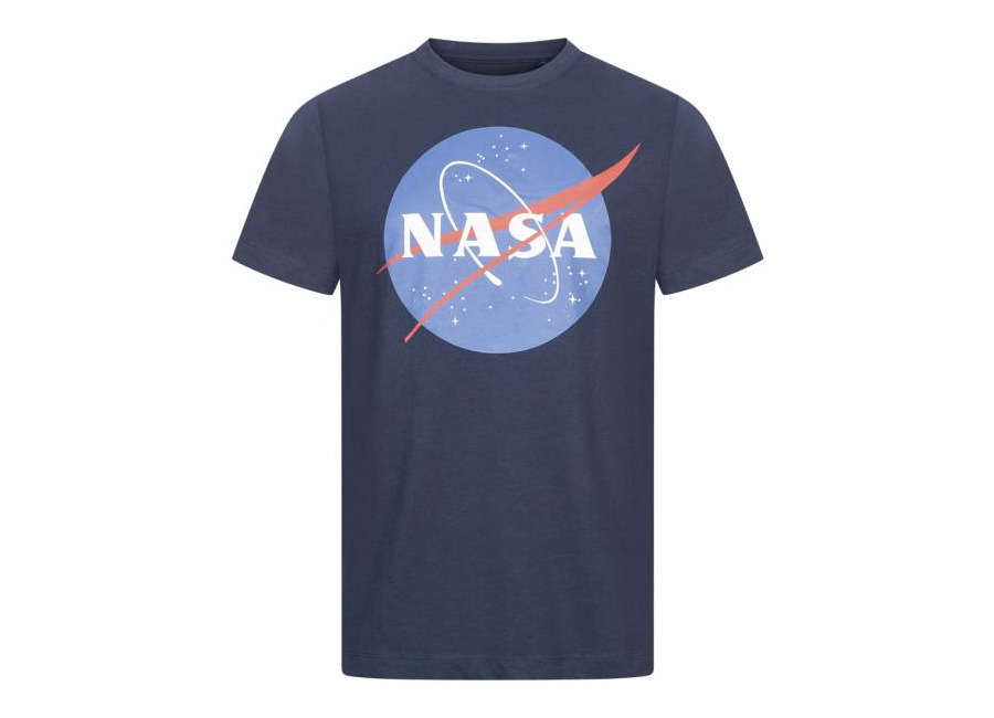Nasa Circle Logo Hombre Camiseta TMMTS007NVY