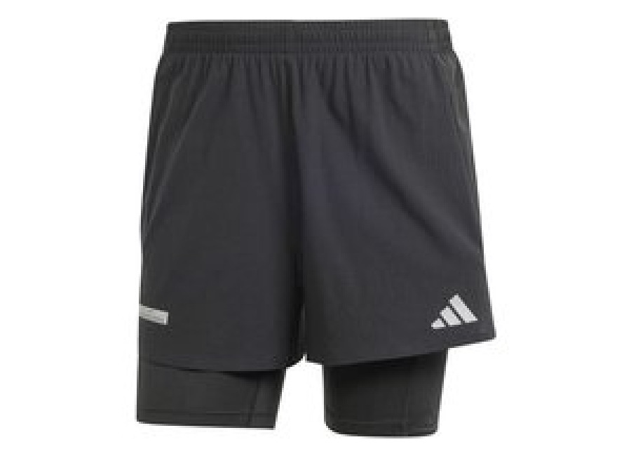 Adidas Pantalones de Running adidas Ultimate 2In1 Hombre Negro