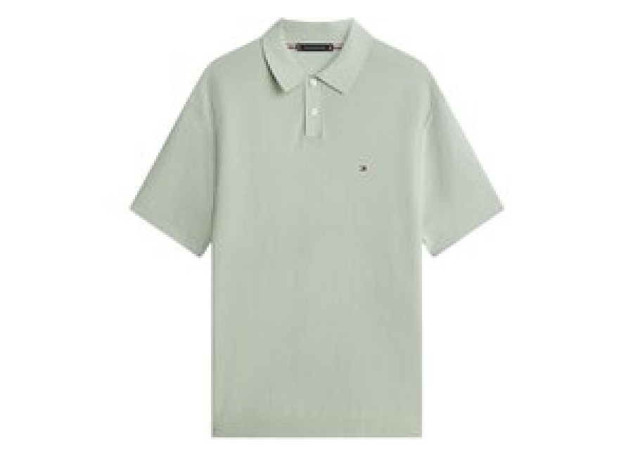 Tommy Hilfiger Cool Touch Structure Polo Shirt – Green