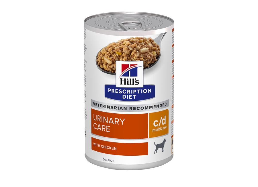 Hill’s Prescription Diet Hill’s c/d Prescription Diet Multicare Urinary Care latas para perros – 12 x 370 g