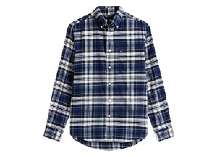 Tommy Hilfiger Hero Tartan Check Flannel Shirt – Navy – 2
