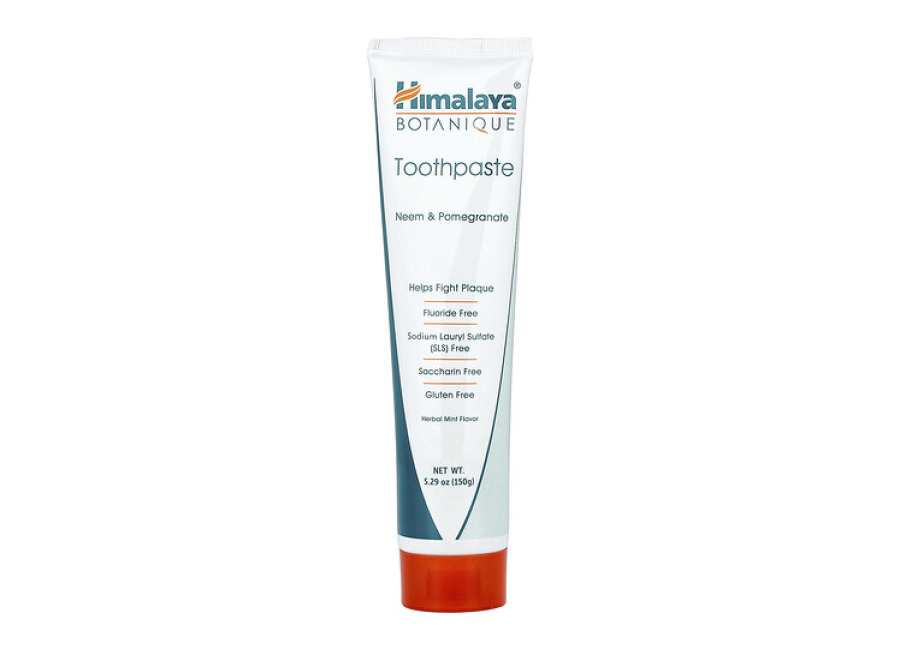 Himalaya Botanique, Pasta dental, Nim y granada, Hierbas y menta, 150 g (5,29 oz)