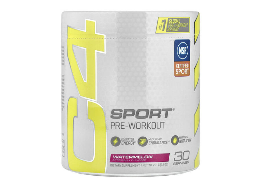 C4 / Cellucor C4 Sport®, Suplemento preentrenamiento, Sandía, 201 g (7,1 oz)