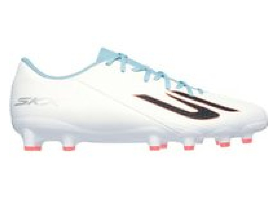Skechers Botas de fútbol Skechers Skx 2 Academy Ag Hombre Blanco/Turquesa