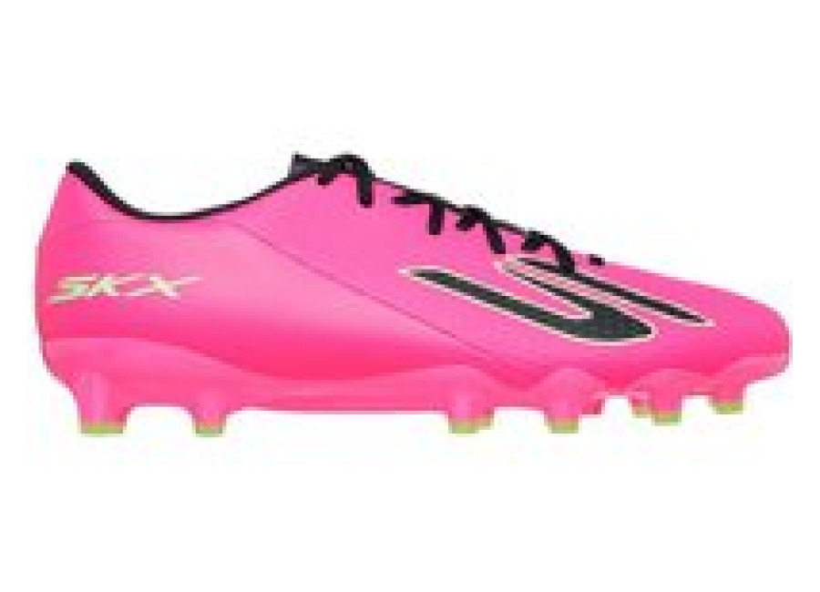 Skechers Botas de fútbol Skechers Skx 2 Academy Ag Rosa/Negro Hombre