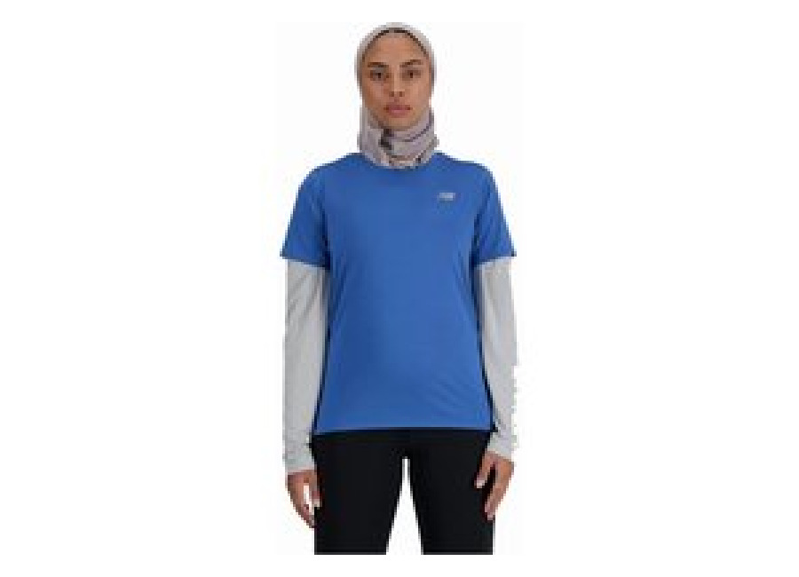 New Balance Camiseta New Balance Sport Essentials Mujer Azu