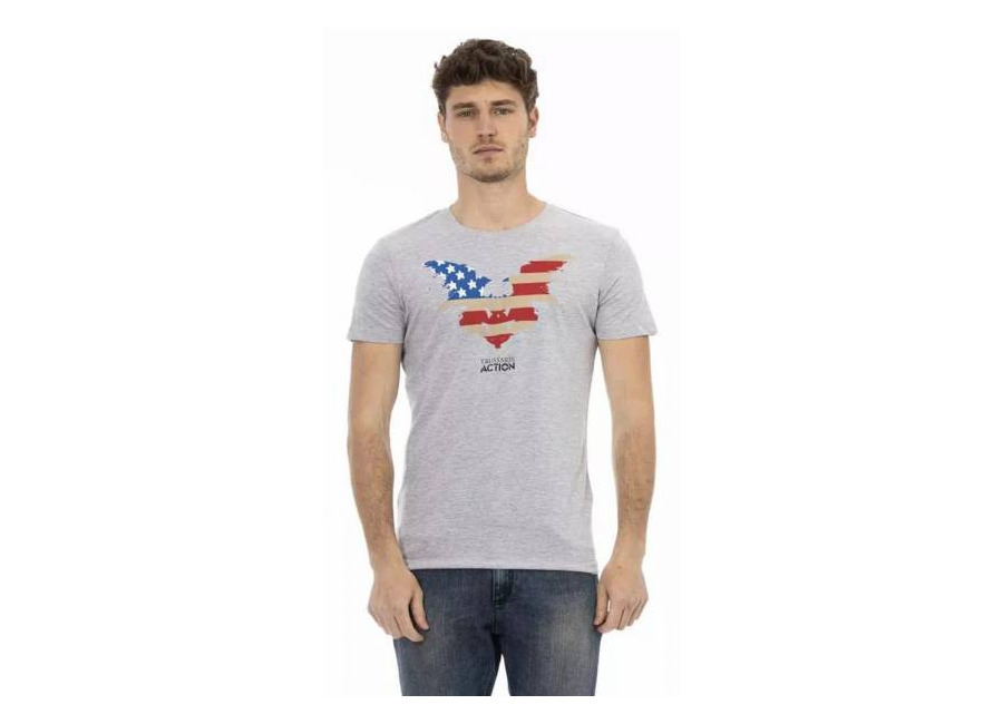 Trussardi Action Hombre EE. UU. Camiseta Gris 2AT02F013