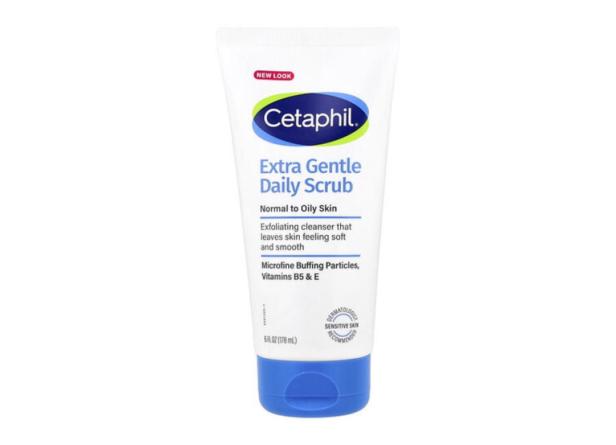 Cetaphil Exfoliante diario extrasuave, Piel normal a grasa, 178 ml (6 oz. líq.)