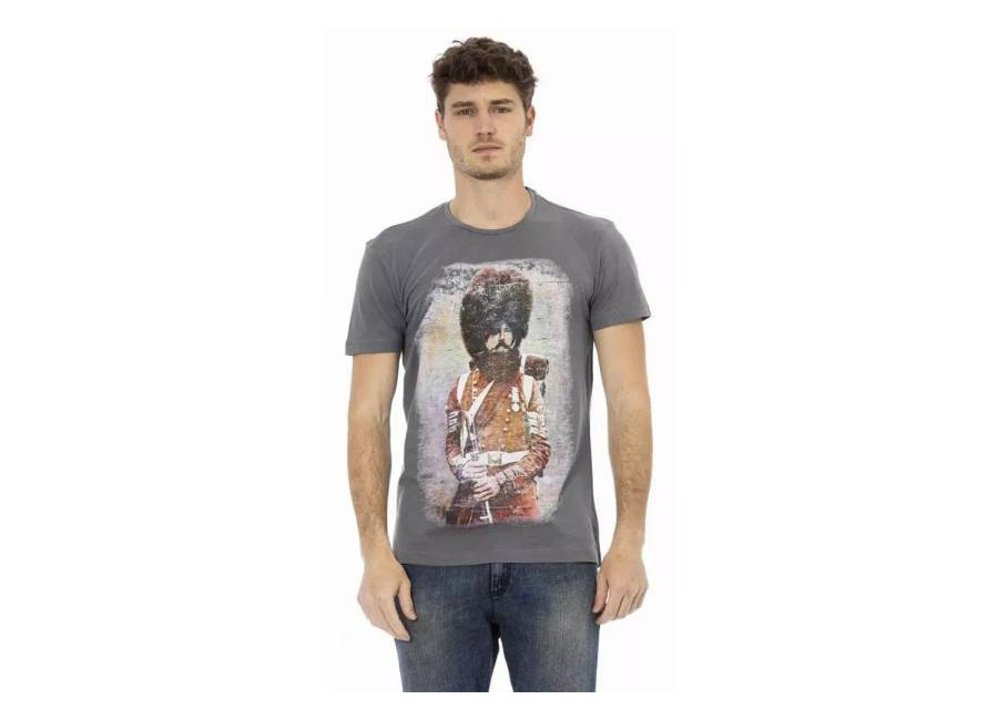 Trussardi Action Hombre Real Man Camiseta Gris 2AT04004