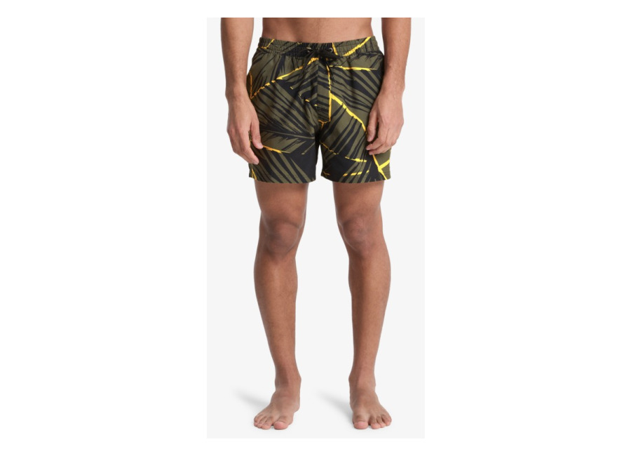 Quiksilver – Everyday Printed Volley 15″ – Short de Natación Verde Hombre