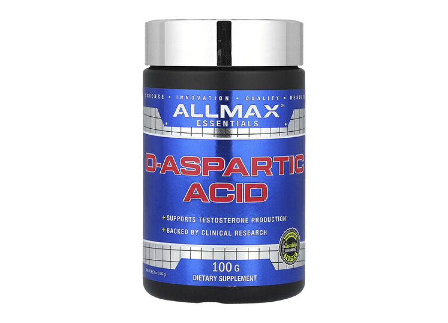 Allmax Ácido D-aspártico, 100 g (3,53 oz)