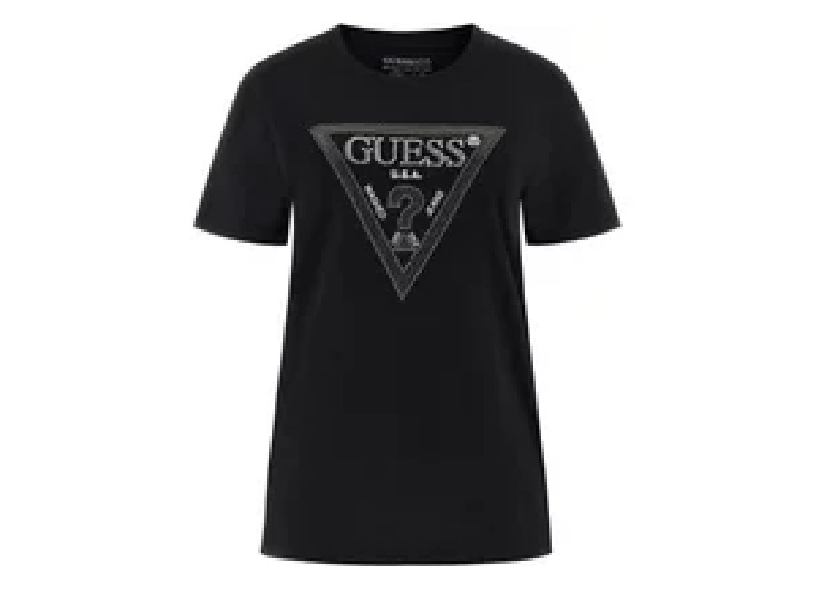 Guess Camiseta de mujer Guess Krystal Python