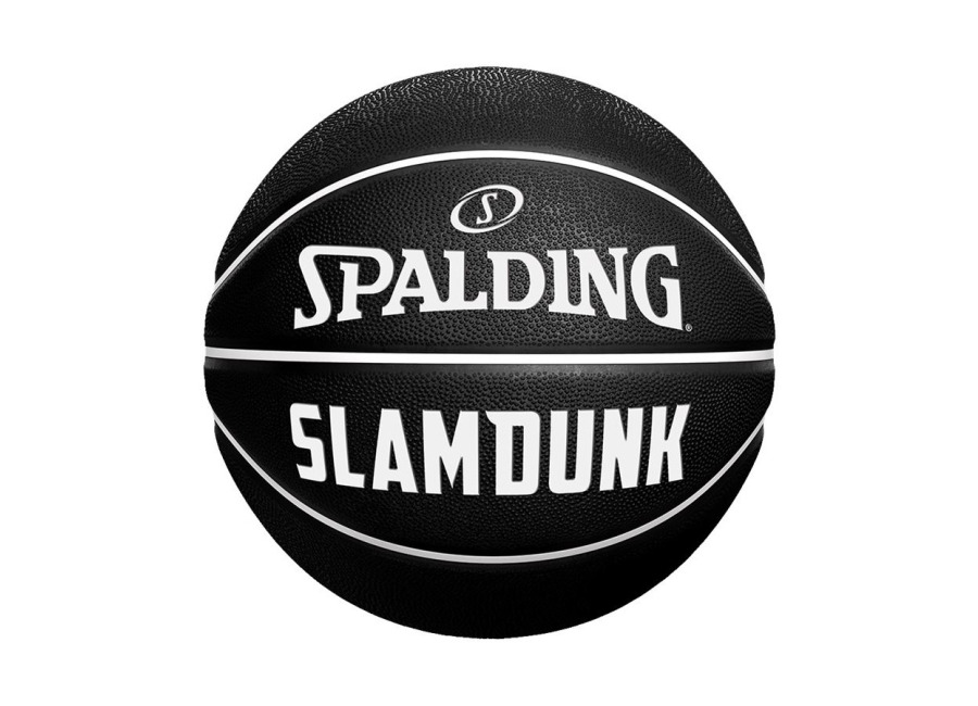 Spalding Balón de baloncesto Spalding Slam Dunk Sz.7 Black White