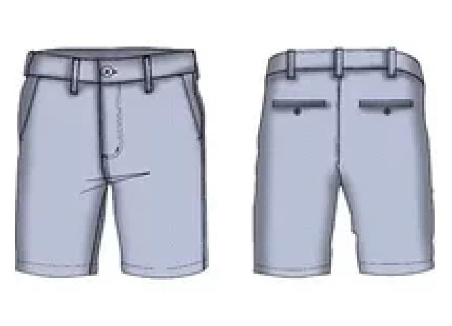 Guess Pantalón corto chino elástico de satén para bebé niño Gues