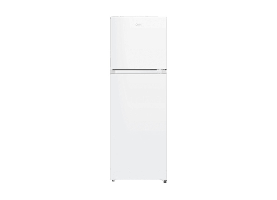 Midea Frigorífico dos puertas – Midea MDRT385MTE01, Total No Frost, 165.7 cm, 266 l, Smart Cooling, Inverter Quattro, Blanco