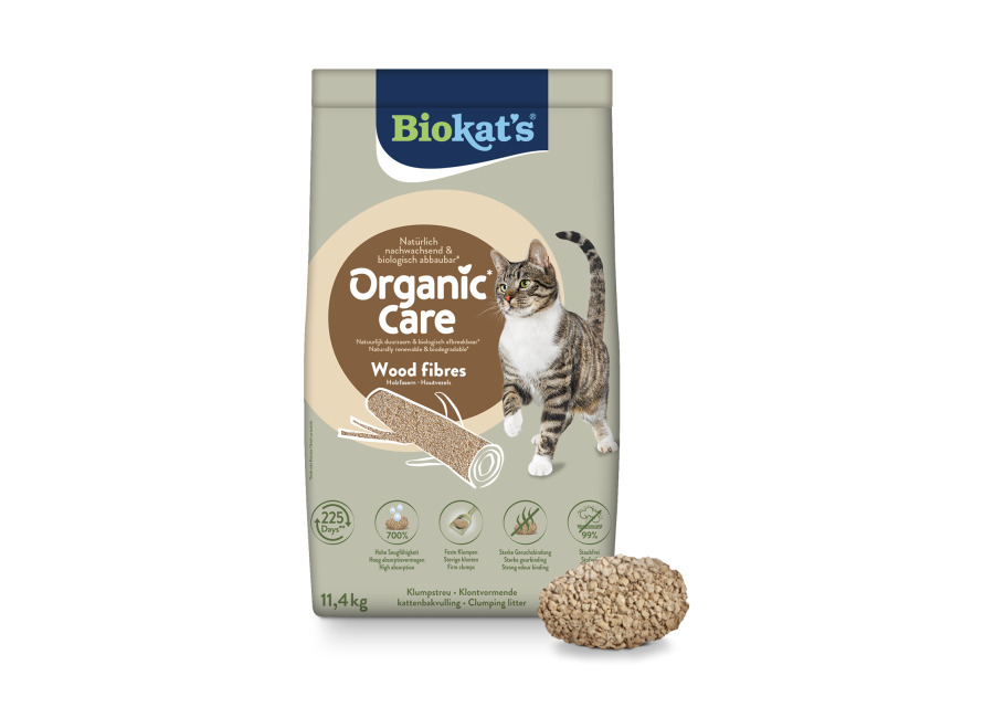 BioKat’s Organic Care fibras de madera – 30 l (aprox. 11,4 kg)