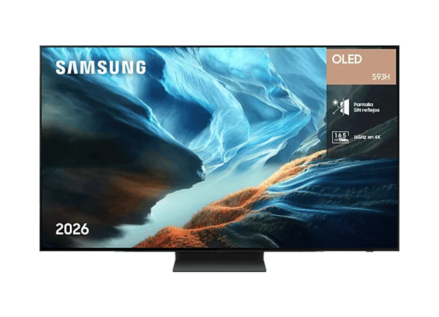 Samsung TV OLED 83″ – Samsung TQ83S93HAEXXC, 4K, NQ4 AI Gen3 Processor, Smart TV, Full AI, Sin Reflejos, Negro