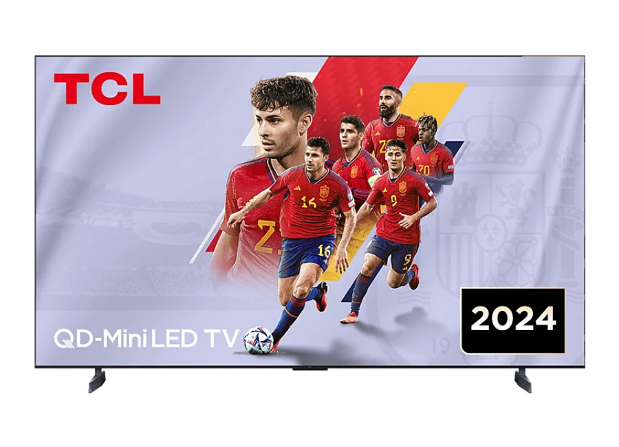 Tcl TV Mini LED 98″ – TCL 98C855, UHD 4K, Quantum Dot, AiPQ Pro Processor, Smart TV, Control por voz, Negro