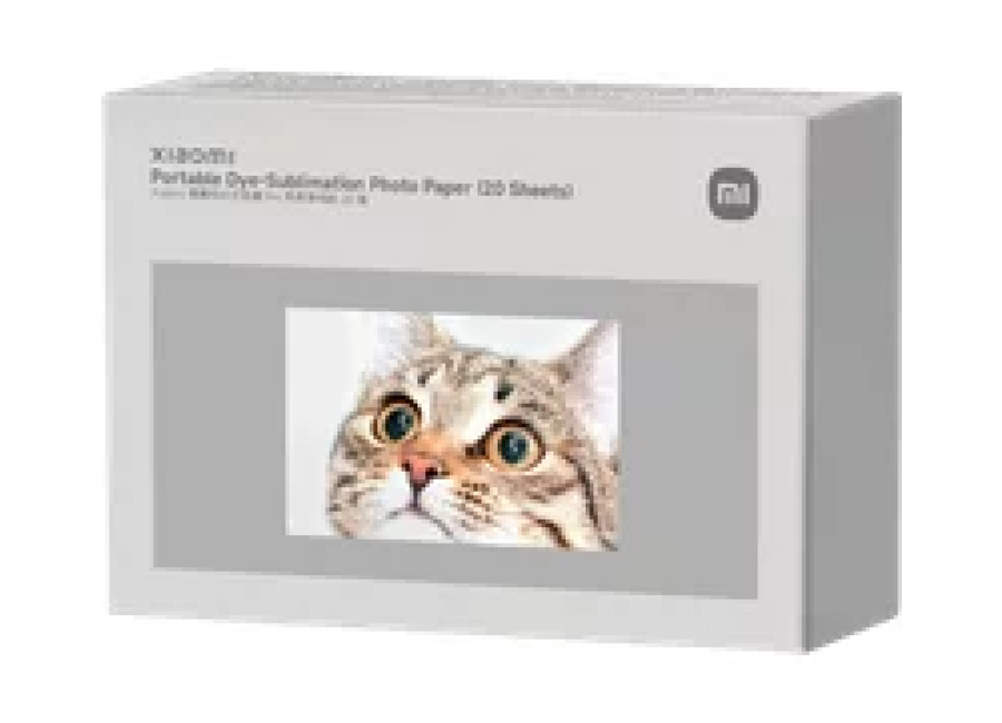 Xiaomi Portable Dye-Sublimation Photo Paper (20 Hojas)