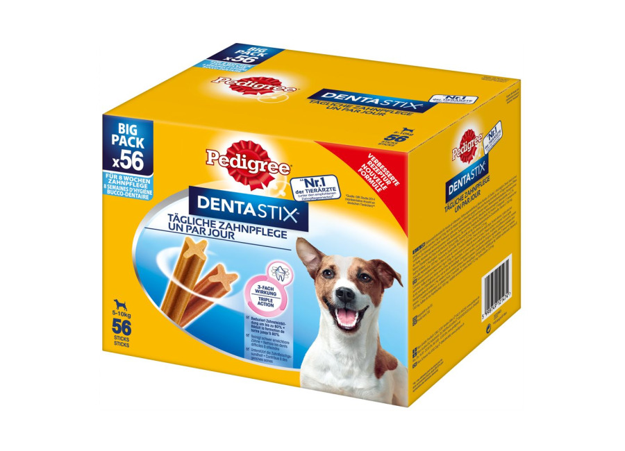 Pedigree Dentastix / Dentastix Fresh 168 uds. – Pack Ahorro – Dentastix 112 + Dentastix Fresh x 56 – Perros pequeño