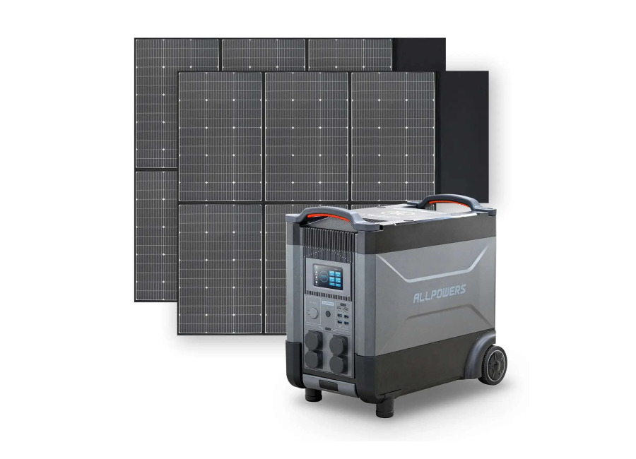 Allpowers Generador Solar 4000W (R4000R4000 V2 + SP039 Panel Solar 600W) – R4000 V2+ 2 * (SP039 Panel Solar 600W)