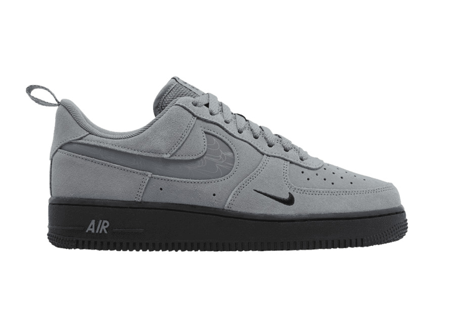 Nike Air Force 1 Low ’07 LV8 Reflective Swoosh Cool Grey