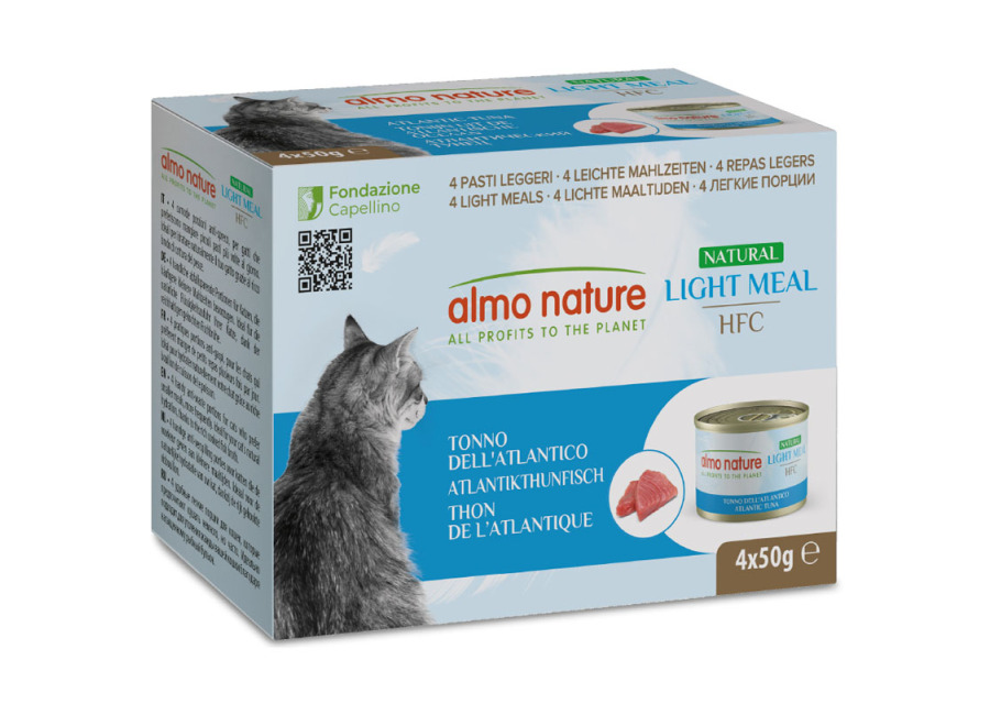 Almo Nature HFC Natural Light 24 x 50 g – Pack Ahorro – Atún del atlántico