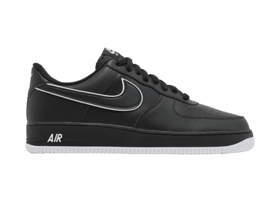 Nike Air Force 1 Low ’07 Black White Sole