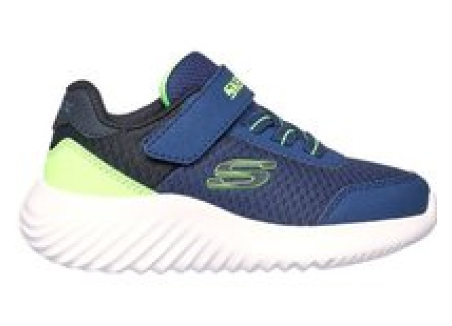 Skechers Zapatillas Skechers Bounder Marino Amarillo Synthet Niño