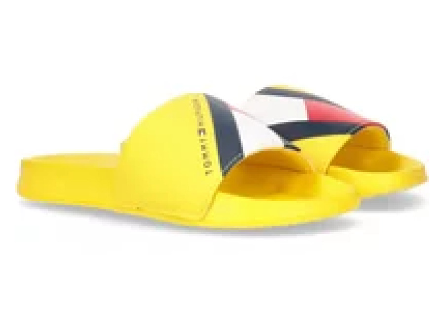 Tommy Hilfiger Chanclas con bandera para niños Tommy Hilfiger